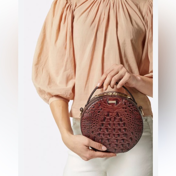 Brahmin Handbags - Brahmin Lane Pecan Melbourne Crossbody